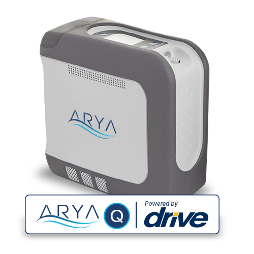 ARYA Q Powered By Drive Portable Oxygen Concentrator