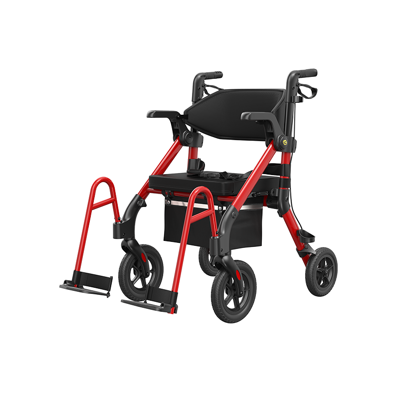 Z55 Versatile 2-in-1 Rollator Walker