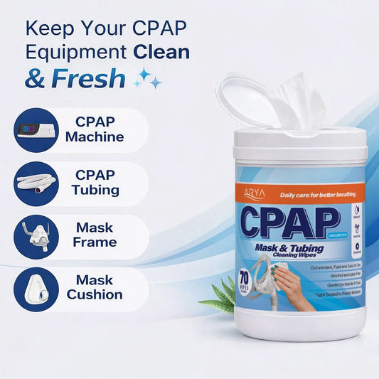 CPAP Mask & Tubing Cleaning Wipes