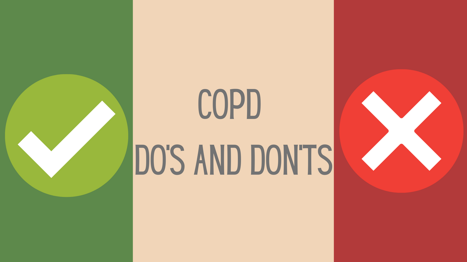 COPD Do's and Don'ts