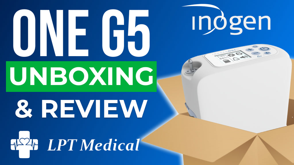 Inogen One G5 Portable Oxygen Concentrator - Unboxing & Review