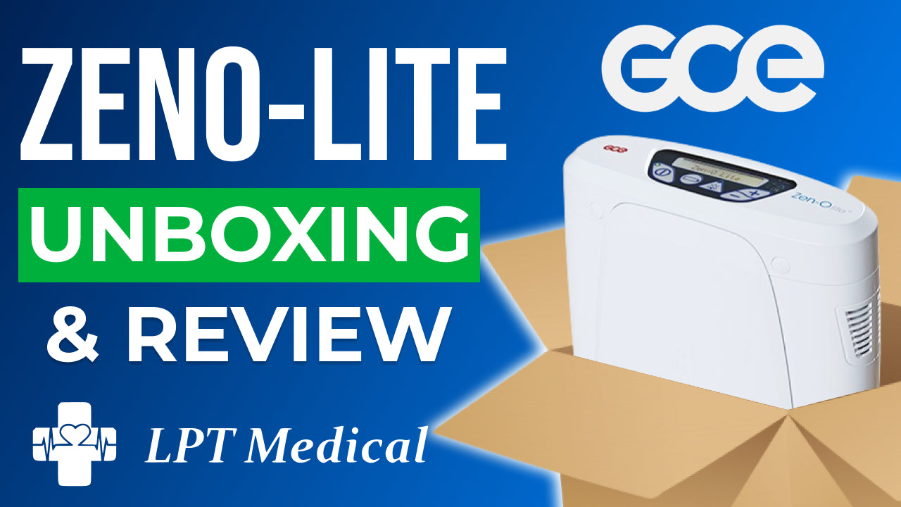 GCE Zen-O Lite Portable Oxygen Concentrator - Unboxing & Review