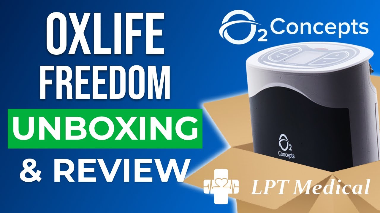 Oxlife Freedom Portable Oxygen Concentrator - Unboxing & Review