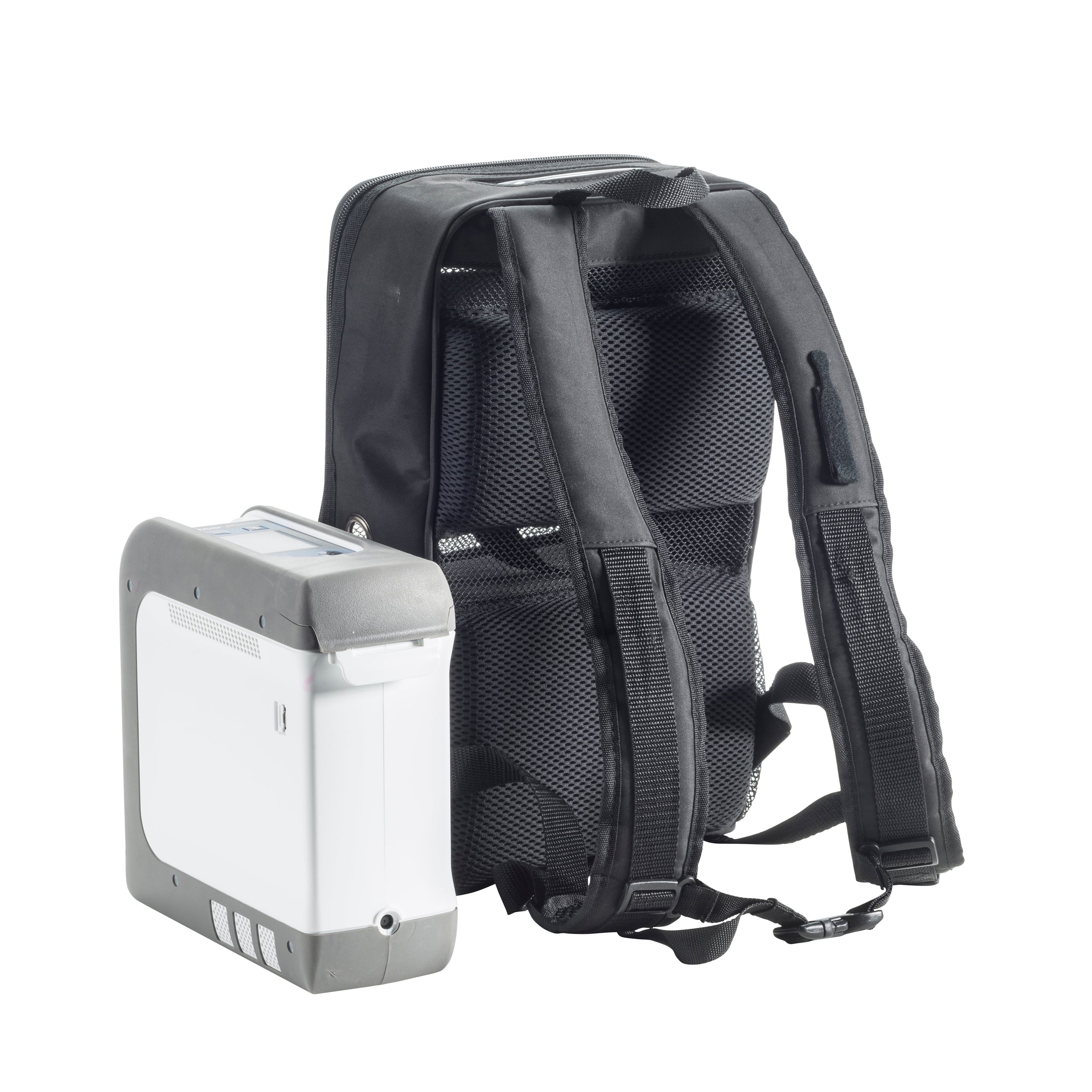 Backpack for ARYA Q Powered by Drive & deVilbiss iGo2 Backpack for ARYA Q Powered by Drive & deVilbiss iGo2
