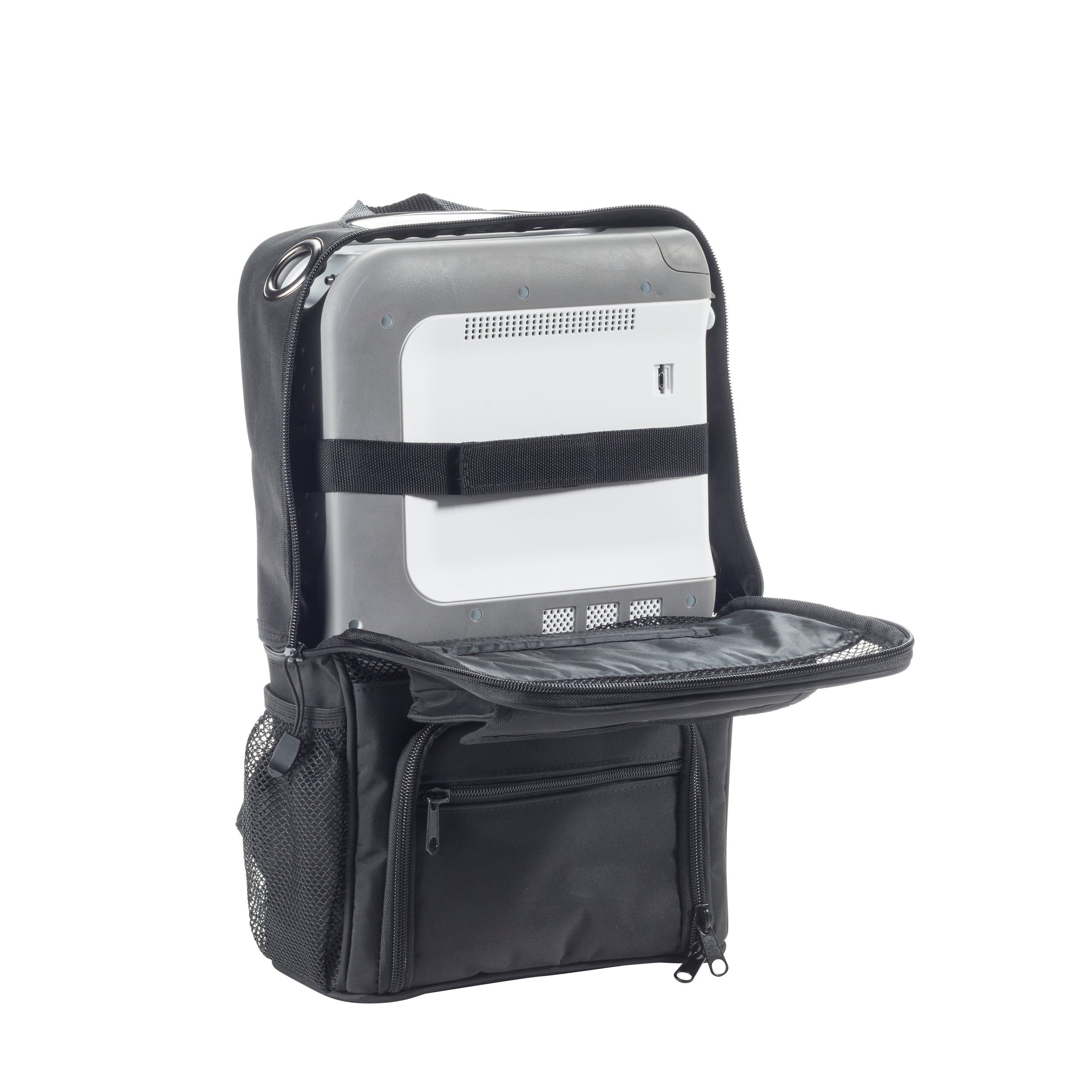 Backpack for ARYA Q Powered by Drive & deVilbiss iGo2 Backpack for ARYA Q Powered by Drive & deVilbiss iGo2