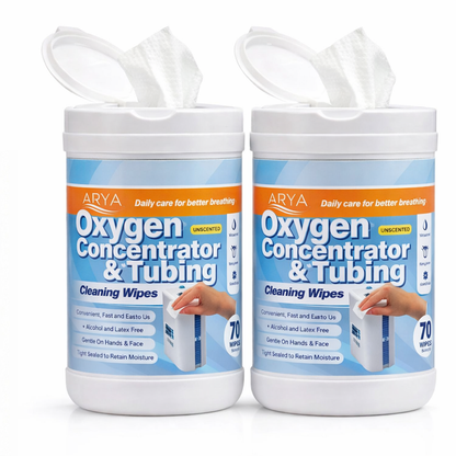 Oxygen Concentrator & Tubing Cleaning Wipes