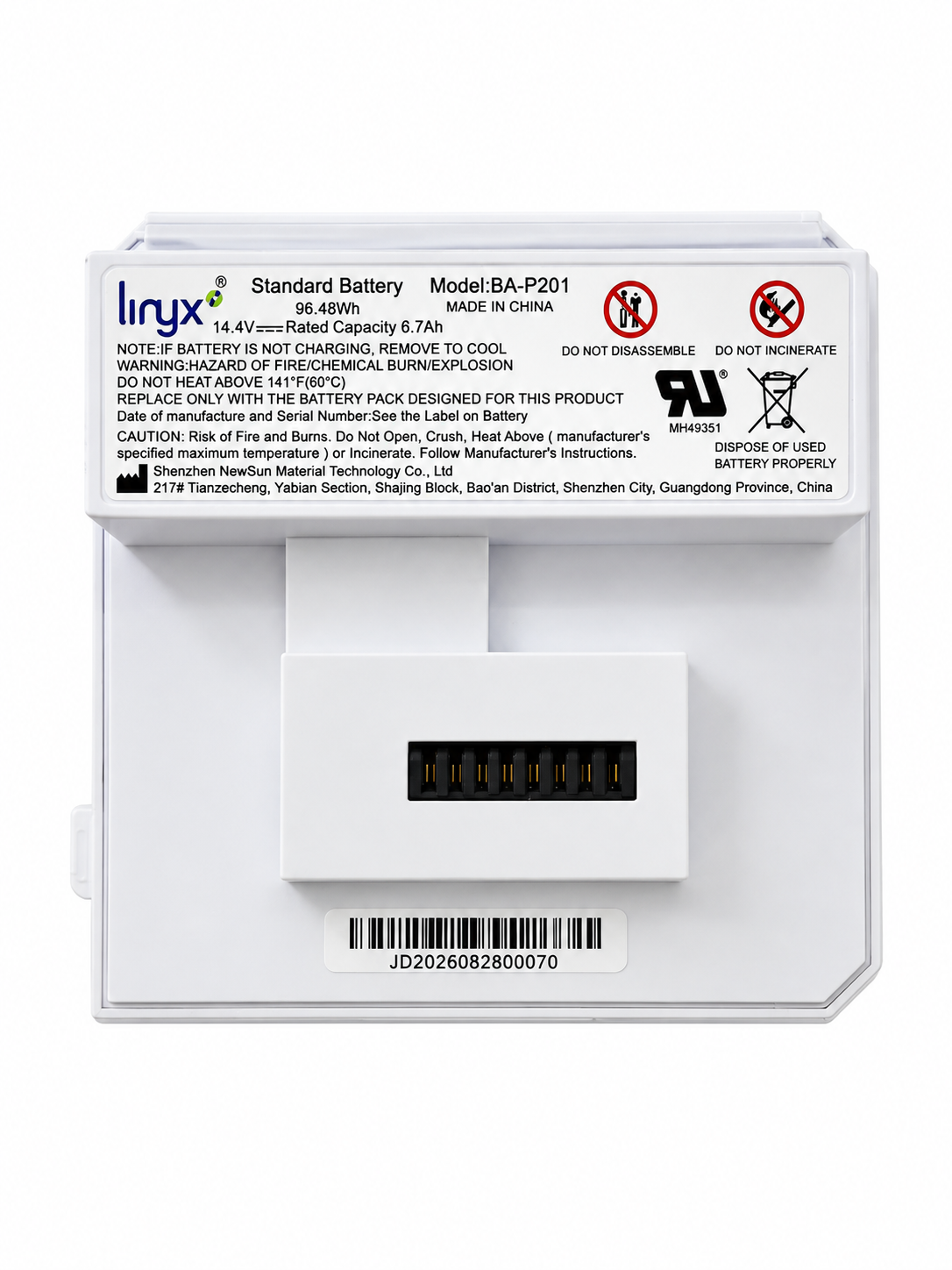 Linyx P2 Battery
