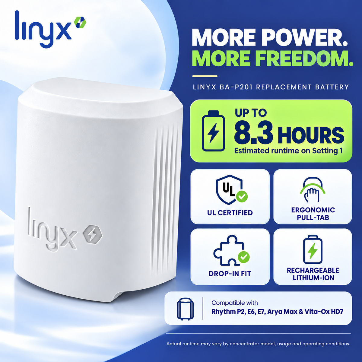 Linyx P2 Battery