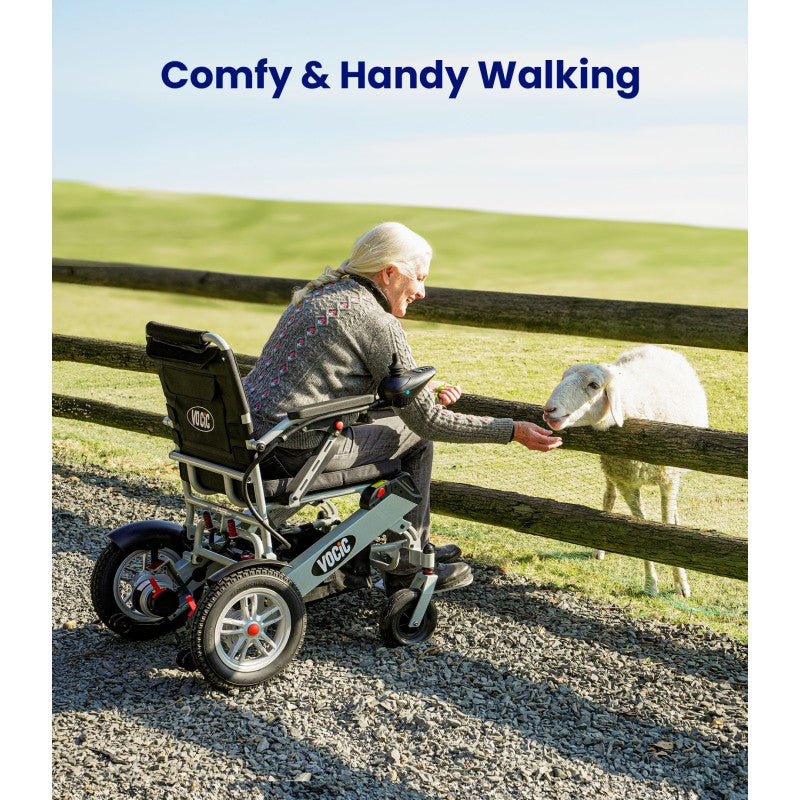 V62 Airline Approved Power Wheelchair 20AH – LPT Medical