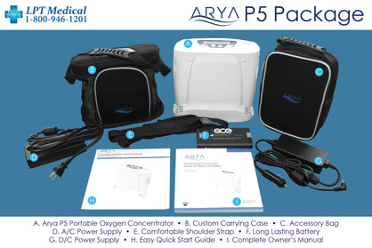 ARYA P5 Portable Oxygen Concentrator