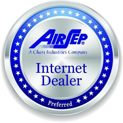 AirSep Preferred Internet Dealer badge